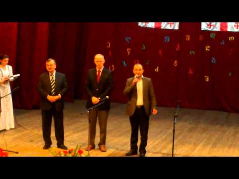 ბონდო მძინარაშვილის სიტყვა მარნეულში\"დედა ენის\" ზეიმზე