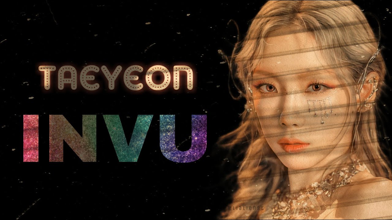 INVU TAEYEON | LYRICAL COVER BY SKY |LYRICS - YouTube