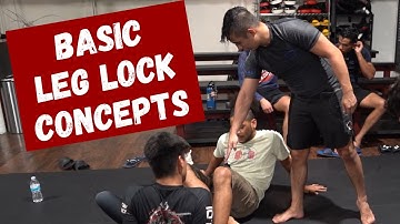 Basic Leg Lock Concepts and terminology 10th Planet Jiu Jitsu No Gi BJJ