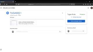Tata cara mengerjakan soal di google ...