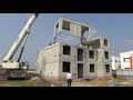 Fast installation prefabricated concrete modular house