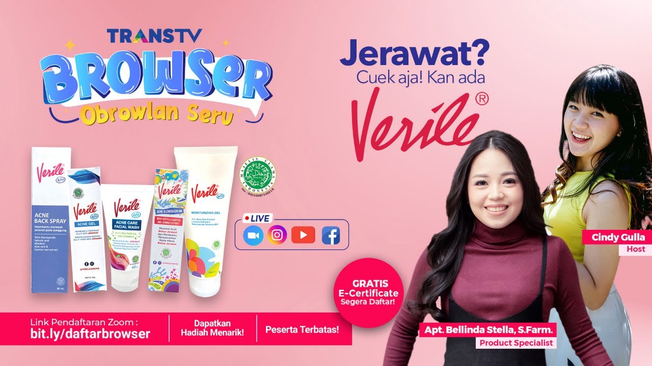 LIVE | JERAWAT? CUEK AJA! KAN ADA VERILE | BROWSER