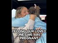Telling My Loved Ones I&#39;m Pregnant | CATERS CLIPS