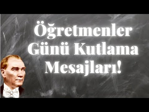 24 Kasım Öğretmenler Günü Kutlama Mesajları#24kasımöğretmenlergünü