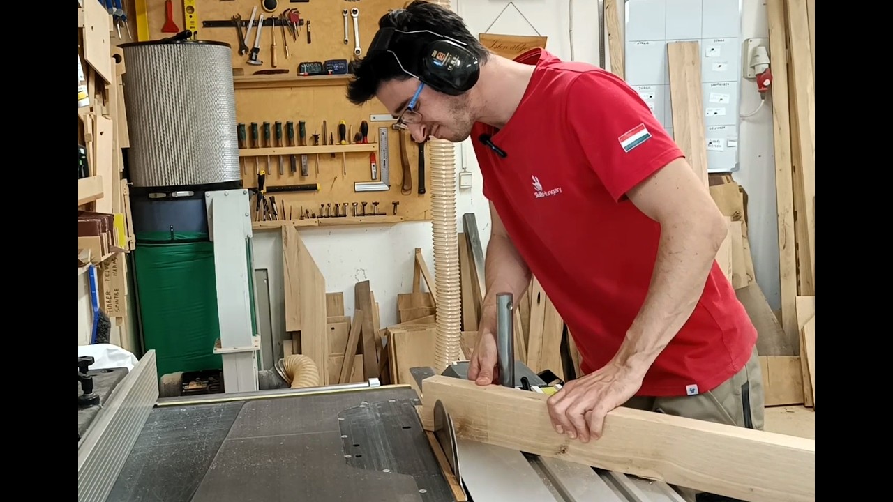 Iroko kerti asztal készítése!