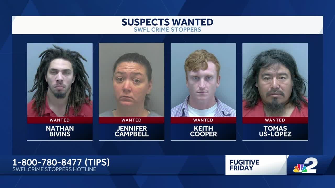 Fugitive Friday: Suspects wanted in Southwest Florida - YouTube