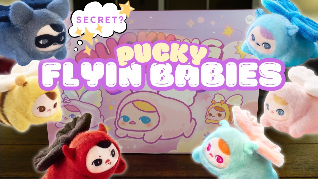 I GOT THE SECRET! [POP MART] PUCKY 🍄 Flying Babies Full Series
