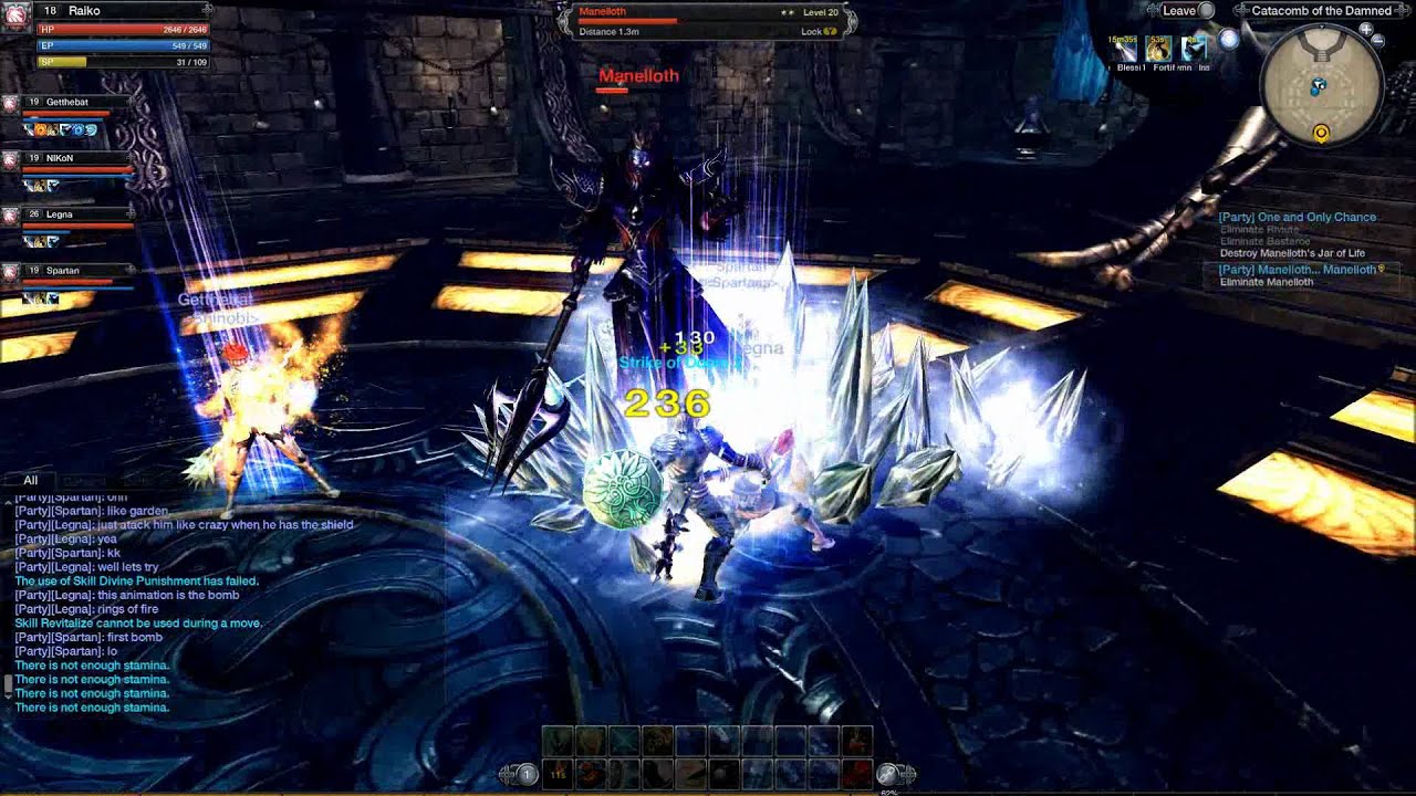 [HD]RaiderZ CBT - Catacombs Manelloth