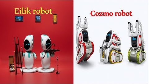 Difference between Eilik robot and Cozmo robot