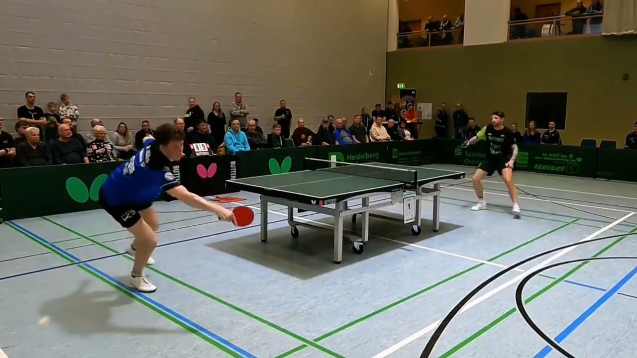 TTBL Erfahrung Vs U23 Talent aus Saarbrücken | J.Kosowski(2346TTR) : M.Hübgen(2226TTR)