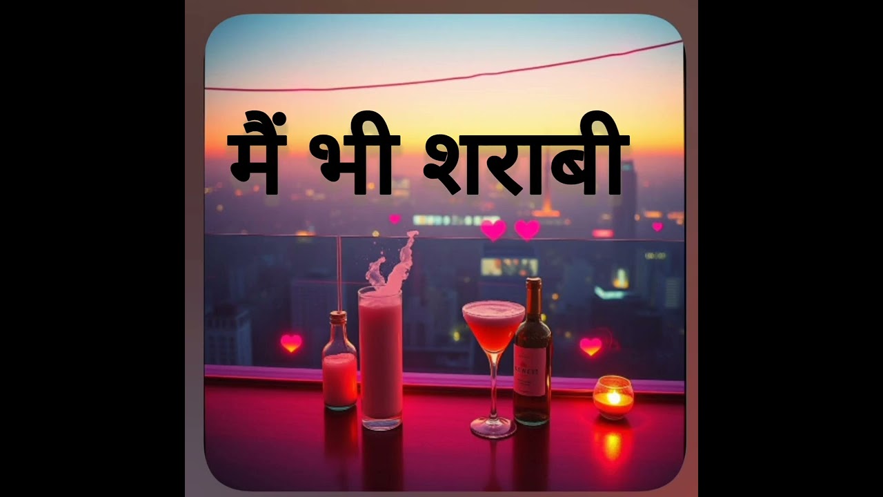 मैं भी शराबी🥂