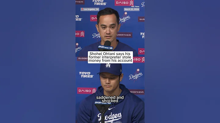 Shohei Ohtani says his former interpreter stole money from his account
