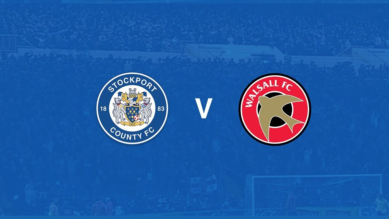 The Nine In A Row Stockport County 10 Walsall FC 2006/07 YouTube