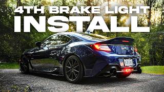 Clean OEM+ Mod: 4th Brake Light Install on My BRZ