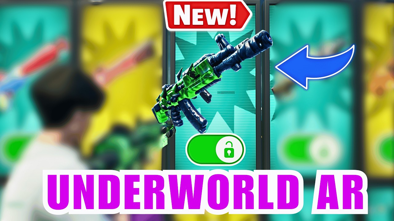 HOW TO GET UNDERWORLD AR in 1v1 With Every Gun Fortnite (DAMAGE AND EVERYTHING) @hivecr8 hivecr8