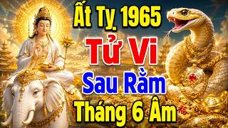 Tuổi Ất Tỵ 1965 Mạng Phúc Đăng Hỏa, Qua Rằm Tháng 6 Âm Lịch 2026 Phật Bản Mệnh Mở Đường Vận Khí