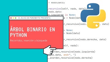 Árbol binario en Python - Estructura de datos en programación