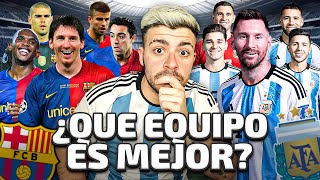 BARCELONA DE GUARDIOLA VS ARGENTINA DE SCALONI ¿QUÉ EQUIPO FUE MEJOR? ANÁLISIS JUGADOR POR JUGADOR 🤣