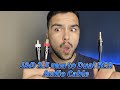 J&amp;D 1/8 inch Male to 2 RCA Female Audio Cable
