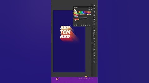 Long Shadow Text Effects in Adobe Illustrator