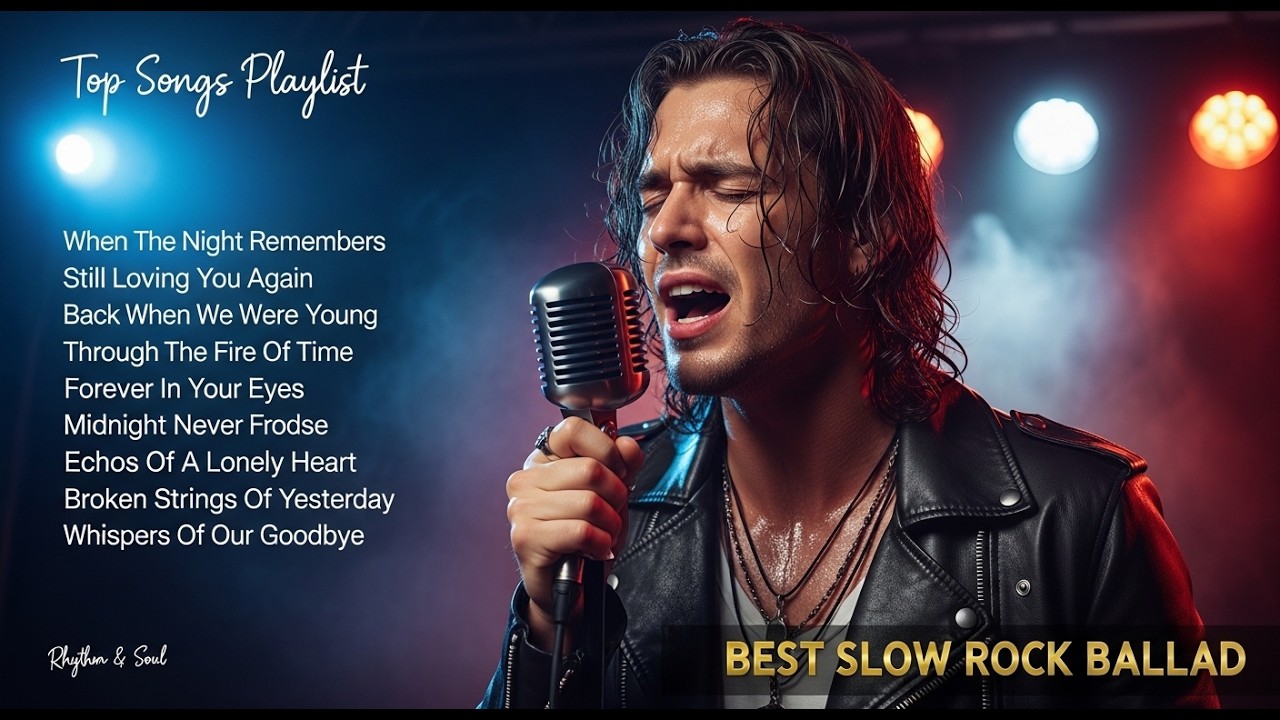 Slow Rock Guitar Ballads – Emotional Solos That Hit Deep 🎸