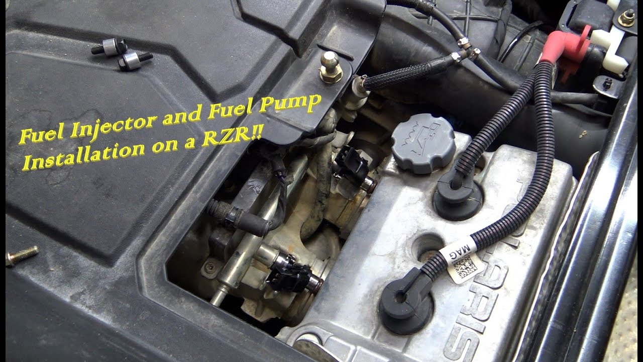 Fuel Pump and Fuel Injector Swap In A RZR Turbo!! YouTube