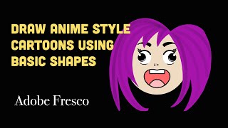 How to draw anime style cartoon characters? screenshot 5