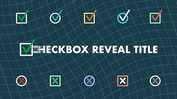 Checkbox Reveal Title | Davinci Resolve Macro