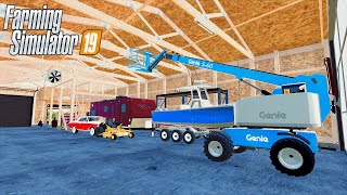 Farming simulator 2019 - putting toys away for winter - lawn care series (roleplay)