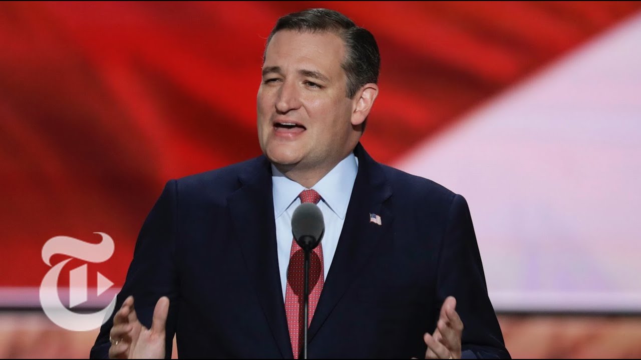 Cruz Booed After Not Endorsing Trump | Republican National Convention | The New York Times ted cruz beto o'rourke