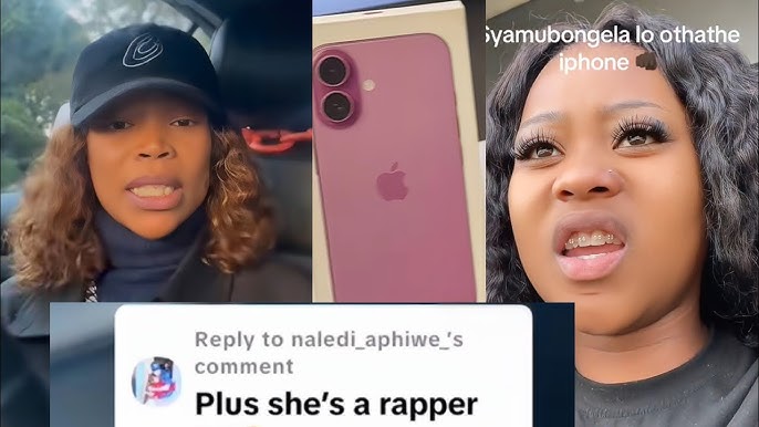 Fifi Cooper responds Naledi Aphiwe for acc*sing her of stealing a phone
