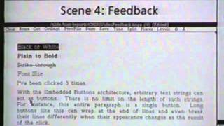 Documents as User Interfaces 1990 Net Worth