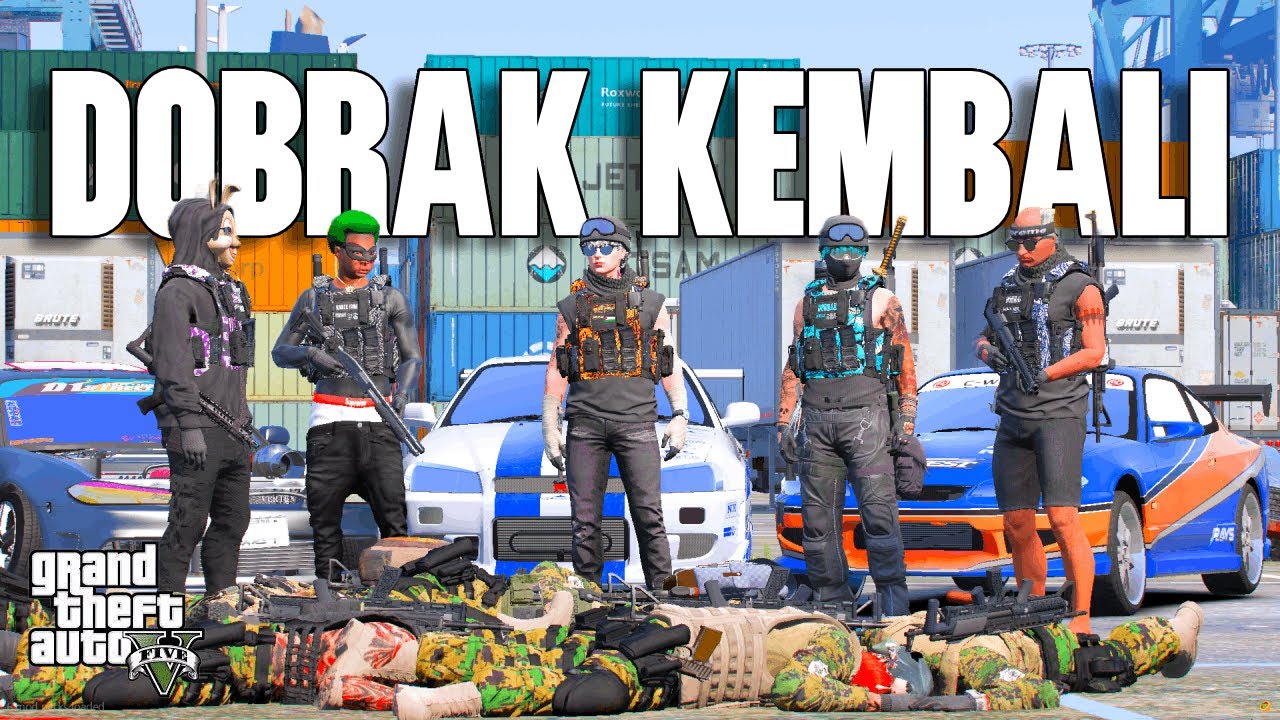 MISI PENYELAMATAN DOBRAK DENGAN DRAMATIS ! GTA 5 ROLEPLAY