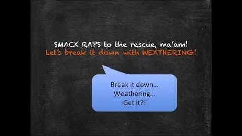 Science Song - Weathering and Erosion - SC.4.E.6.4