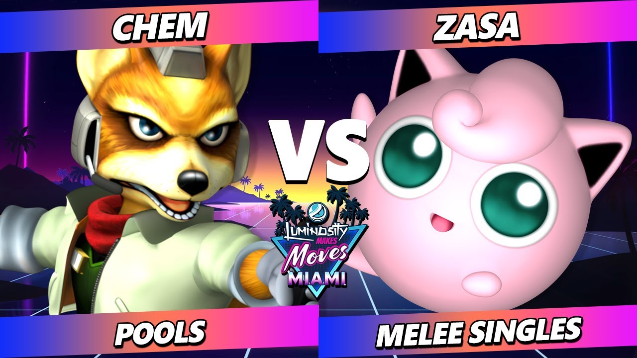 LMMM 2025 - Chem (Fox) Vs. Zasa (Jigglypuff) Smash Melee - SSBM