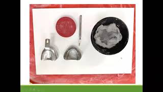 4  Demonstration of Impression compound  by Dr Mallikarjun D & Dr  Harpreet