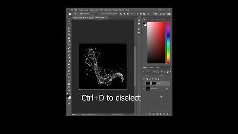 remove water splash background | Beginners tutorial