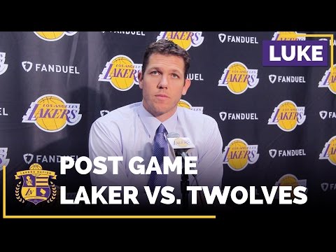 Luke Walton On D'Angelo Russell's Game-Winner: 'Goosebumps Just Talking About It'