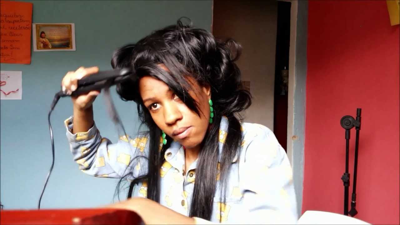 Manutenção de lace wig sintética: Recuperando fios sintéticos com Poliflor (lustra móveis)