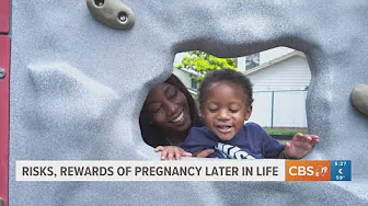 Experts say risks, rewards found in later-in-life pregnancy