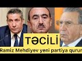 TƏCİLİ:Ramiz Mehdiyev yeni partiya yaradır-Partiyada kimlər var?