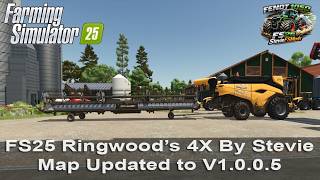 FS25 Ringwood's 4X  Edit By Stevie PC Map Updated Farming Simulator 25 Part 8 | Link In Description.