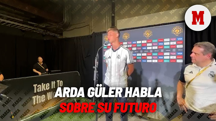 Arda Güler sobre su futuro: "Por ahora estoy bien, pero necesito jugar" I MARCA