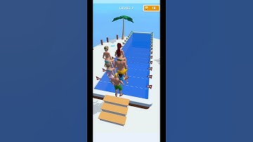 BEACH PARTY RUN ALL LEVEL (ANDROID IOS) #shorts #youtube #gameplaywalkthrough #gameplay