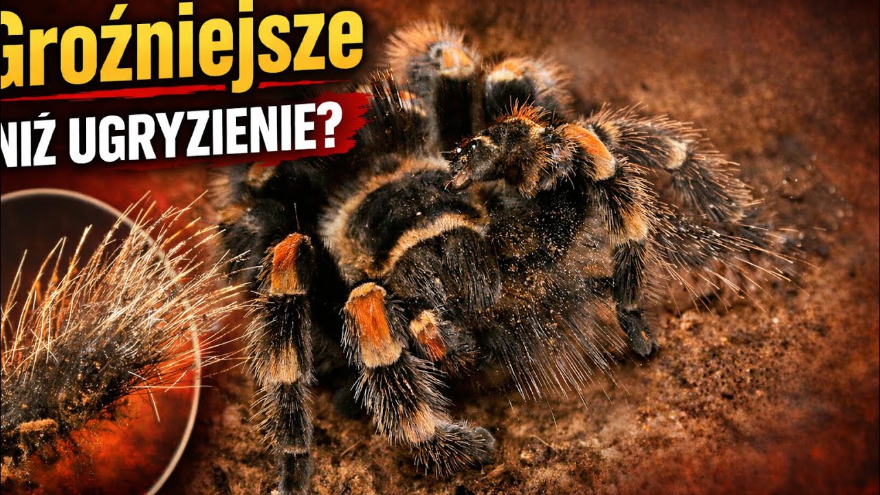 Włoski parzące ptaszników – czy naprawdę są groźne? Cała prawda