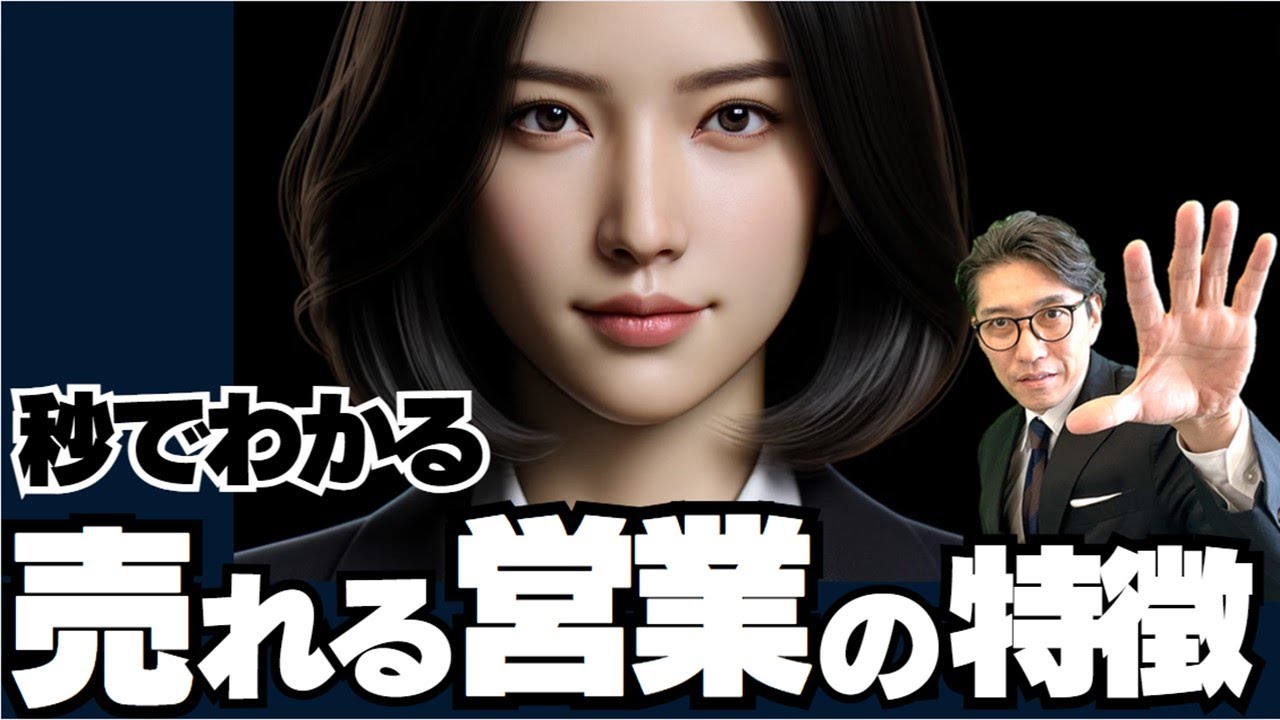 【ぶっちゃけな話し】売れる営業はココが違う！特徴を一挙公開
