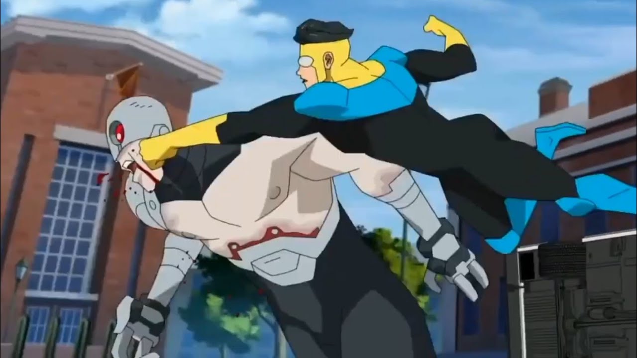 Invincible vs Reanimen Pelea Completa Español Latino HD | Invincible ...