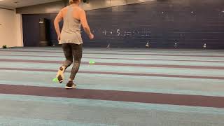 MovNat running and split jump (Level 2)