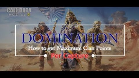 CODM Domination Clan Wars Hack