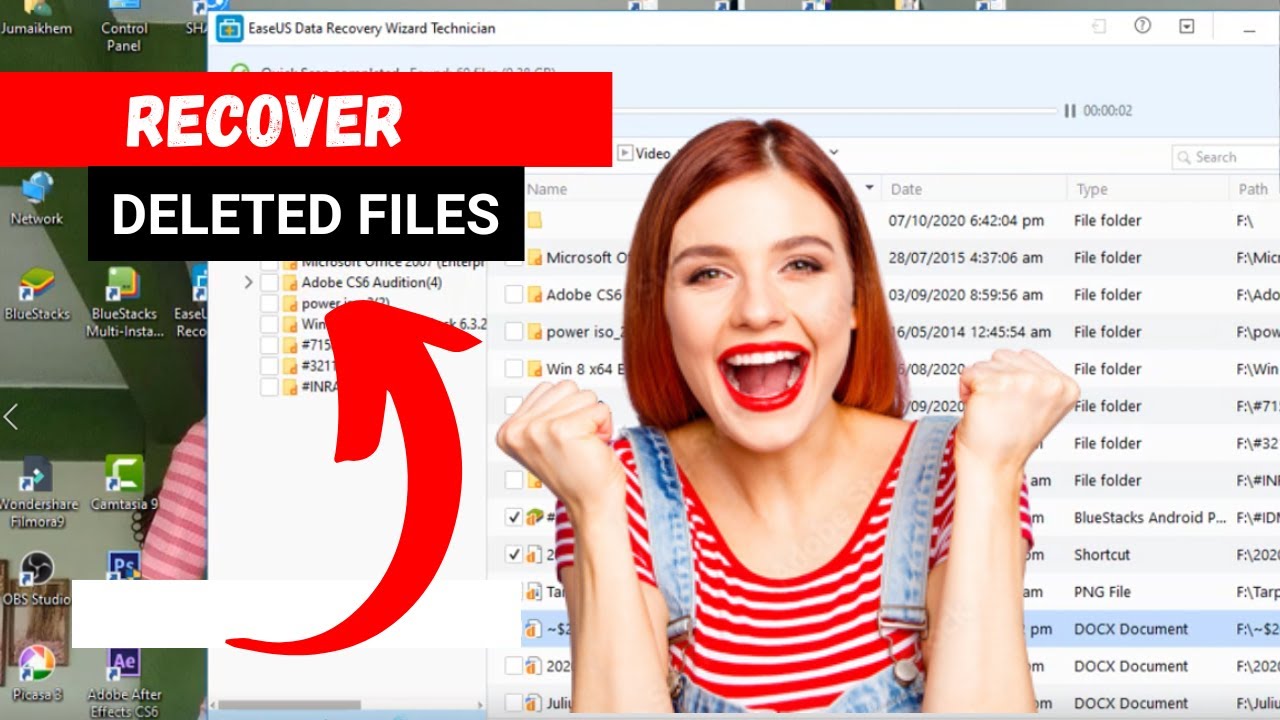 How to Recover Deleted Files: EaseUs Data Recovery - YouTube